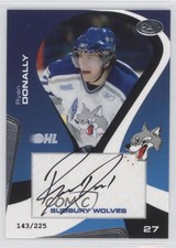 2005-06 Extreme Sudbury Wolves Signatures /225 Ryan Donally #18 Auto