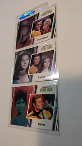 Women of Star Trek Set of 3 Trading Cards Lot #2 - Picture 1 of 6