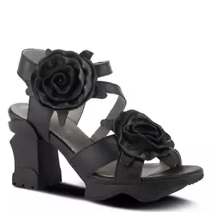 Lartiste SHELLY-B Sandals Black New - Picture 1 of 7