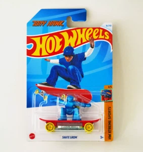 Hot Wheels Tony Hawk Skate Grom, XTREME SPORTS, 1/5 tavola rossa, Blue Rider - Foto 1 di 1