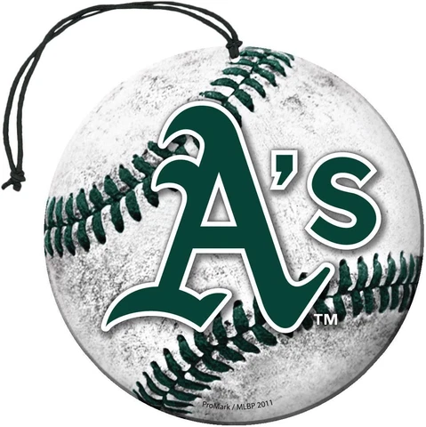 Oakland Athletics Helmet MLB Air Freshener 3 Pack Set Vanilla Scent Auto Car Cover