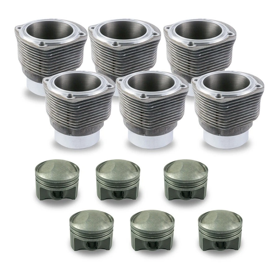 Porsche 911S 2.2/2.4L (1969-1973) PP84-001 Juego de cilindros y pistones de Mahle Foto 1 de 2