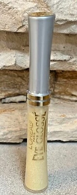 L'Oreal Paris EYE GLOSSE Gloss For Lids Eye Colour Shadow ~ 01 GOLD DUST .19 oz  - Image 1 of 2