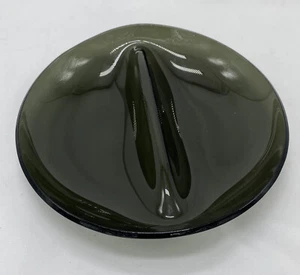 Imperial art glass SMOKE GRAY Divided Relish Dish Candy nut bowl Ash Tray - Picture 1 of 4