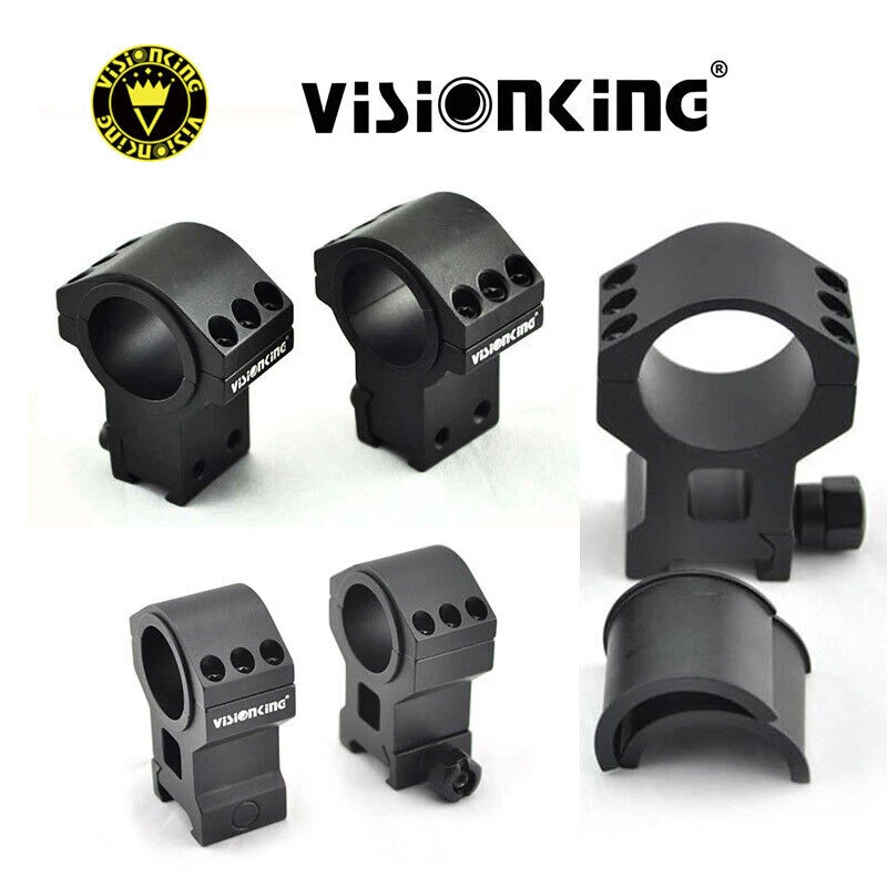 VISIONKING Quick Release Zielfernrohr Montage Ringe 35/30mm+25.4mm für Picatinny / Dovetail