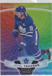 19/20 PLATINUM..JOHN TAVARES..COLOR WHEEL..# 65..MAPLE LEAFS..FREE COMBINED SHIP - Bild 1 von 1