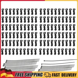 120 Stück Mini-Dachrinnenhaken aus Kunststoff wiederverwendbare Dachrinnenklamme - Photo 1/9