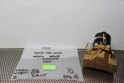 Electroválvula CKD ADK21-40A-03AS 100V 50/60Hz 44/48W usada con garantía Foto 1 de 4