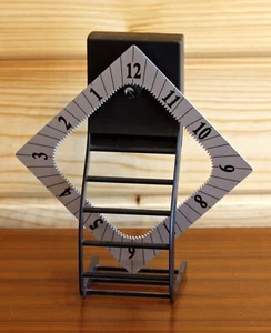 Reloj de Escritorio Estilo Moderno 18cm - Reloj de Abrigo Reloj Único Reloj de Abrigo Negro Regalo - Imagen 1 de 7