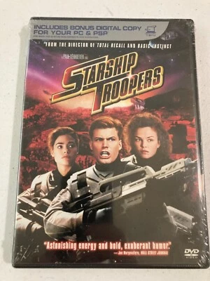 Starship Troopers DVD, new, sealed, Widescreen Foto 1 de 3