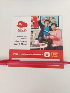 Club Nintendo Insert For Paper Mario Sticker Star 3DS Authentic OEM Insert ONLY - Picture 1 of 2