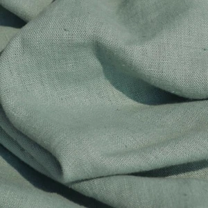 Textiles franceses 100% tela lino - verde salvia 150 cm / 59" de ancho - por metro - Imagen 1 de 1