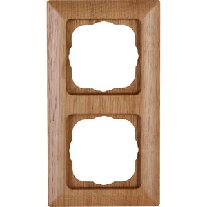 Kopp MILANO – Abdeckrahmen 2-fach, Farbe: Eiche - Bild 1 von 1