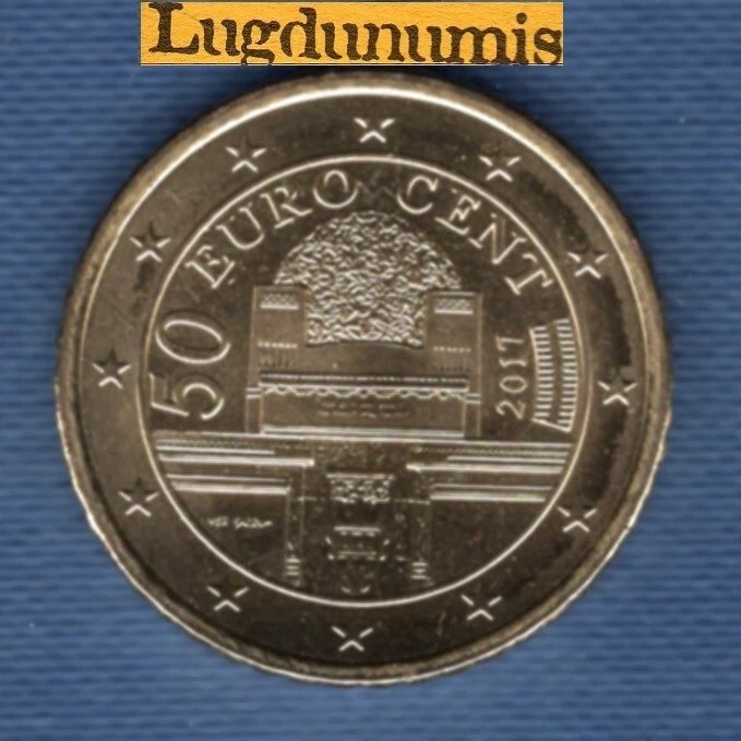 Autriche 2017 50 centimes d'euro SUP SPL Pièce neuve de rouleau - Austria - Photo 1/1