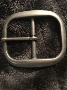 Black Center Bar Belt Buckle 1-1/2" 1566-13 - Picture 1 of 2