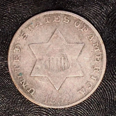 1853 Three Cent Silver - High Quality Scans #G788 - Image 1 of 2