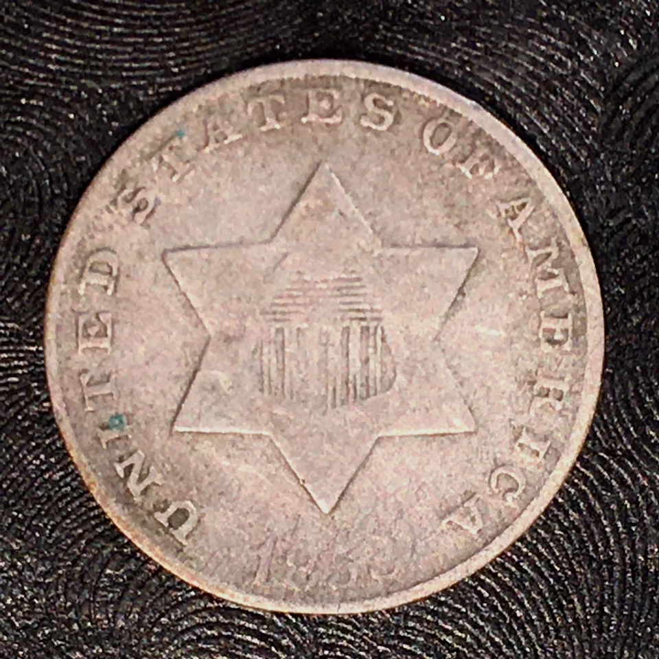 1853 Three Cent Silver - High Quality Scans #G788 - Image 1 of 2