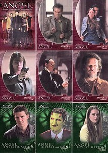 ANGEL SEASON 3 THREE 2002 INKWORKS COMPLETE BASE CARD SET OF 90 TV