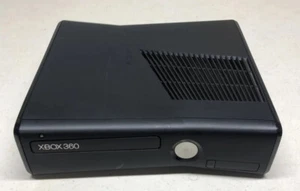 Xbox 360 S Slim Black Console Only Model 1439 As Is for Parts or Repair - Picture 1 of 11