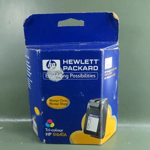 HP 41 (51641A) Genuine Cartridge NOS, Sealed & Boxed. INK CONDITION UNKNOWN. - Photo 1/3