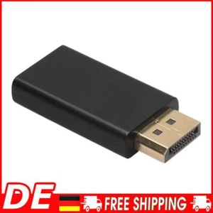 DP-zu-HDMI-DVI-Adapter Display-Port-Adapter unterstützt 1080P-Video-Audio-Anschl - Bild 1 von 12