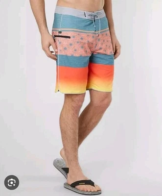 Traje de baño elástico Rip Curl Mirage Visions para hombre talla 30-32 Foto 1 de 4