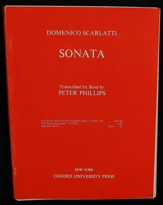 Partituras de Sonata de Domenico Scarlatti Oxford University Press Foto 1 de 4