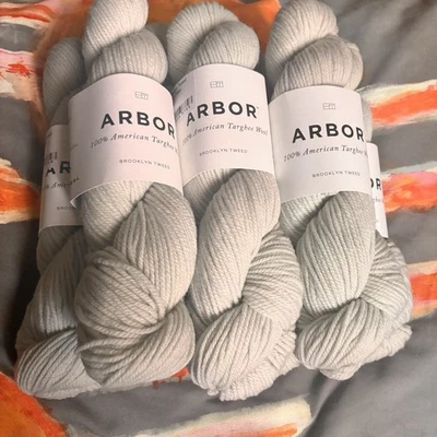 1 skein Brooklyn Tweed Arbor Yarn 100% Targhee Wool - Image 1 of 4