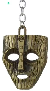 Jim Carrey The Mask Keychain Dress Loki Halloween Pendant Key Ring USA SELLER - Bild 1 von 8