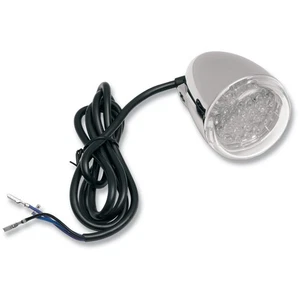 Chris Products Stem Mount Turn Signal w/Clr Lens and Amber LED Bulb  8500C-LED-A - Bild 1 von 1