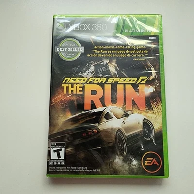 Need for Speed: The Run Microsoft Xbox 360 NTSC USA NEW SEALED Platinum Hits - Image 1 of 2