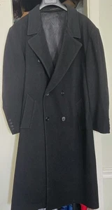 Vintage London Fog 42 kurzer langer Mantel aus 100% Wolle Top Zustand - Bild 1 von 23