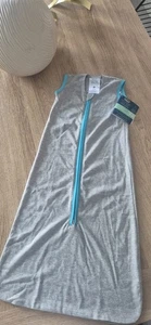 HALO Sleepsack Ideal Temp, Baby Wearable Blanket, TOG 1.0, Grey, 0-6 months - Picture 1 of 4