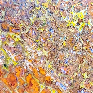 GS1063 Bunte Dinosaurier Gembone Sorte gemischte Platten 189 Gramm, Lapidar - Bild 1 von 13