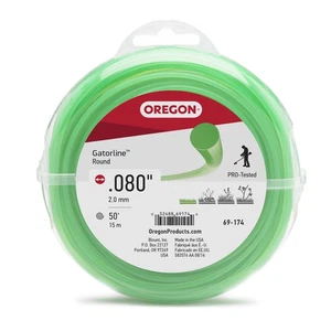 Oregon 69-174 Gatorline Round Trimmer Line, .08" by 50' - Picture 1 of 1