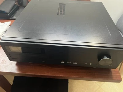 Antec Fusion Black HTPC case, black, matx - Bild 1 von 4