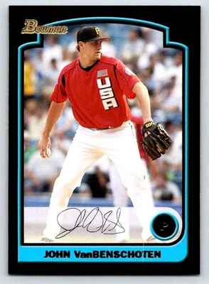 2003 Bowman Draft Picks & Prospects #BDP163 John VanBenschoten Pirates - Image 1 of 2