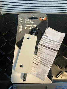 Cerradura de pie auxiliar para puerta de patio deslizante Andersen (nueva - caja abierta) - Imagen 1 de 1