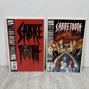 Sabretooth #1-2 Death Hunt 1993 Marvel Comics Mystique Wolverine Larry Hama - Bild 1 von 3