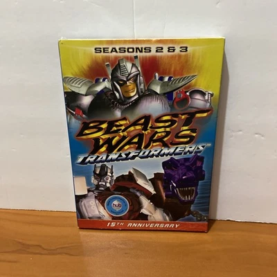 Transformers: Beast Wars - Seasons 2 &3 (DVD, 2011, 4-Disc Set) NEW SEALED - Image 1 of 3