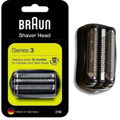 originale Braun 21B Series 3 + lama di taglio confezione combinata economica-TT - Immagine 1 di 4