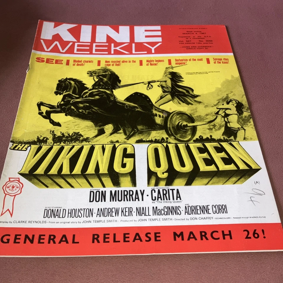 Kine Weekly 1967. Invasion of the body snatchers. John Boulting.Elizabeth Taylor - Image 1 of 1