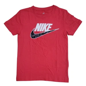 T-shirt Nike ragazzo classica morbida leggera manica corta logo grafico (università - Foto 1 di 2
