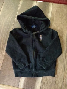 Polo Ralph Lauren Polo Bear Full Zip Hoodie: Toddler/Kids: Embroidered Bear - Picture 1 of 4
