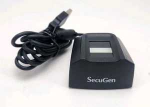 SecuGen HU20-A Hamster Pro 20 USB Fingerprint Reader, Black, 500 DPI Resolution - Afbeelding 1 van 8