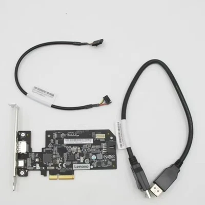 Original Lenovo ThinkStation Thunderbolt 3 PCIe Riser Expansion Card 5C50W00870 - Image 1 of 4