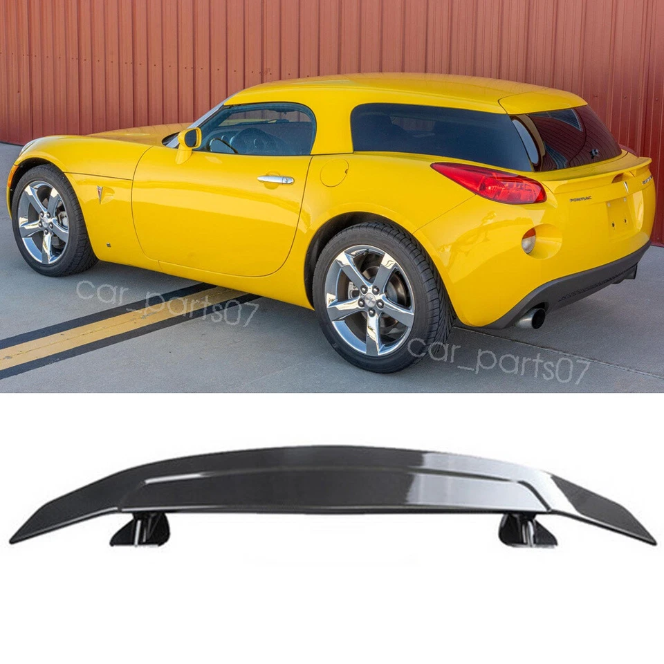 46" Racing Rear Lip Trunk Spoiler Wing Lid Carbon Style For Pontiac G6 G8 Sedan - Imagem 1 de 4
