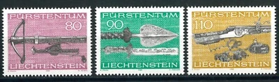 LIECHTENSTEIN 1980 Hunting Weapons - MNH - Image 1 of 2