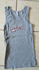 Top sin mangas de cerveza ligera Ladies Coors - gris - pequeña - 100% algodón (G 24) - Imagen 1 de 4