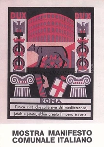 * FUTURISMUS - Fortunato Depero - Ausstellung Italienisches Kommunales Plakat '87 Rom - Bild 1 von 1